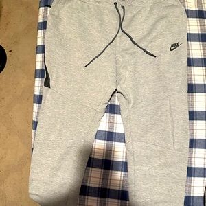 Worn once Nike grey tech fleece joggers